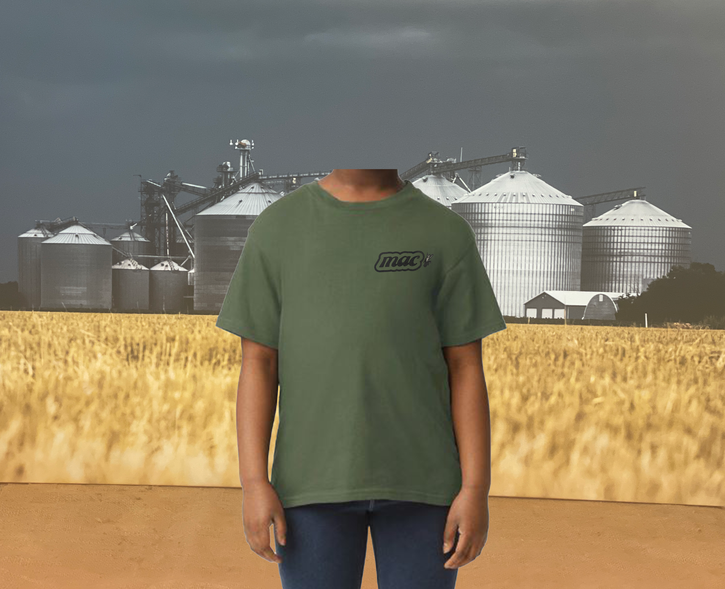 M.A.C. Support Your Local Farmers T-Shirt YOUTH