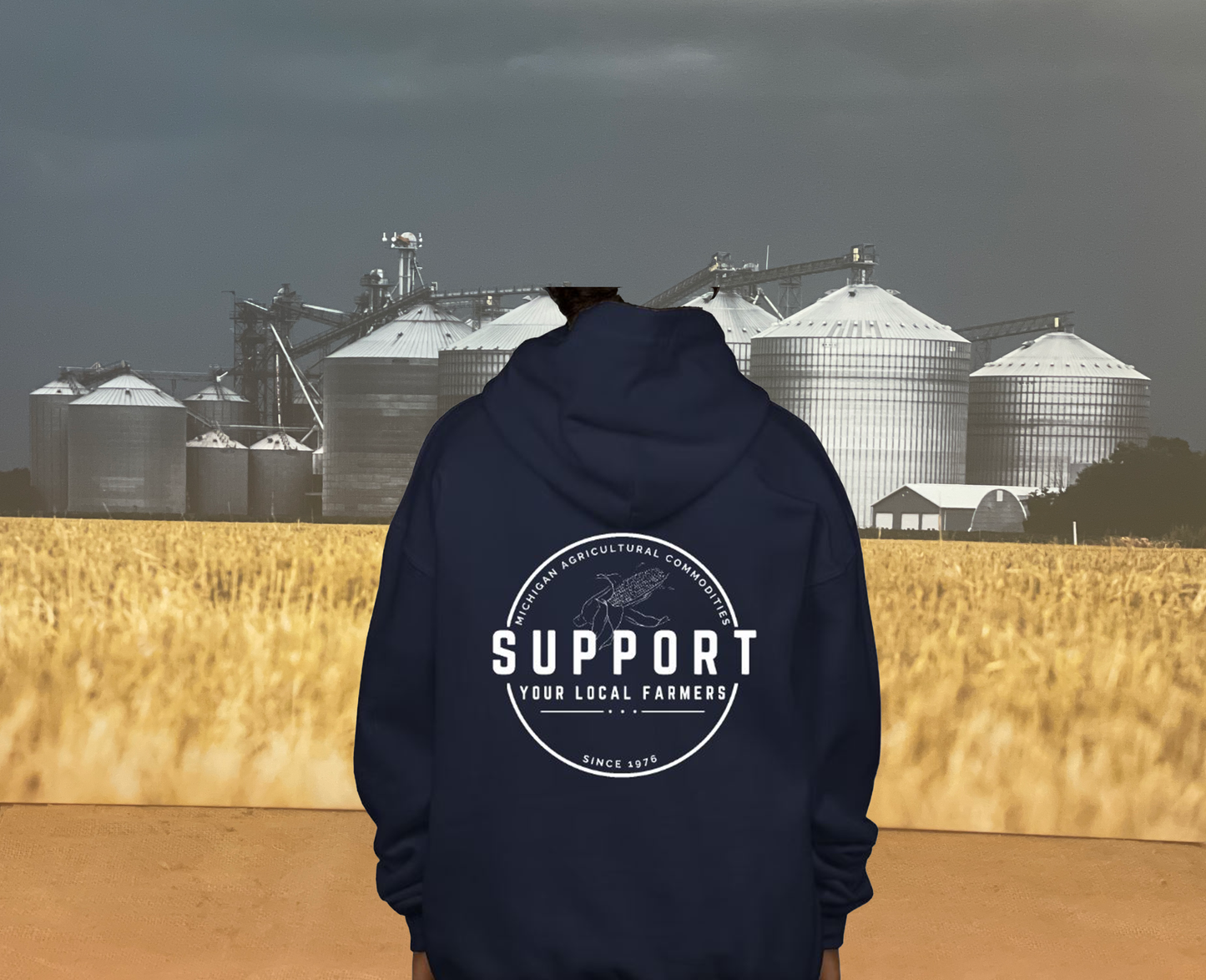M.A.C. Support Your Local Farmers Sweatshirt YOUTH