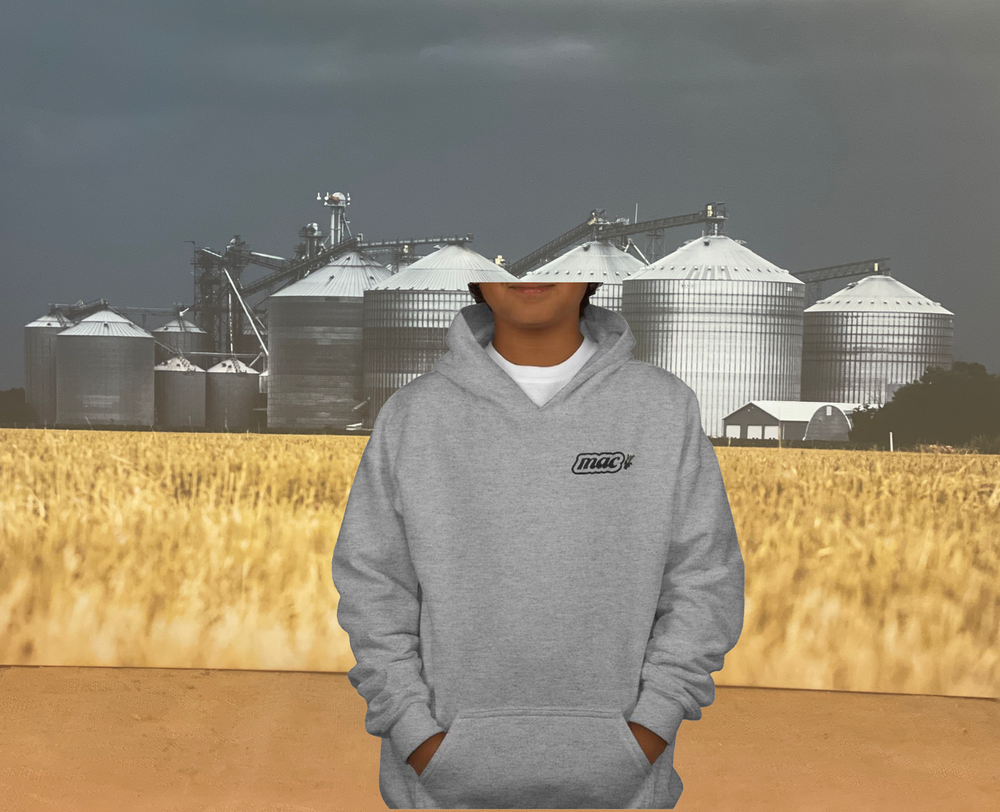 M.A.C. Support Your Local Farmers Sweatshirt YOUTH
