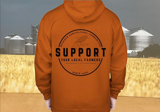 M.A.C. SUPPORT YOUR LOCAL FARMERS SWEATSHIRT