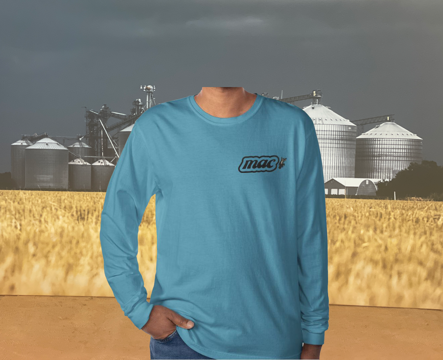 M.A.C. Support Your Local Farmers Long Sleeve