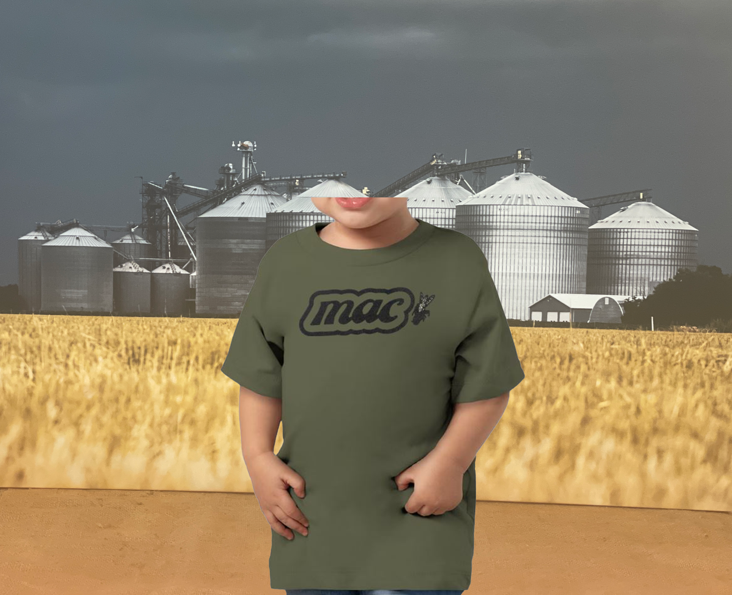 M.A.C. Support Your Local Farmers T-Shirt TODDLER
