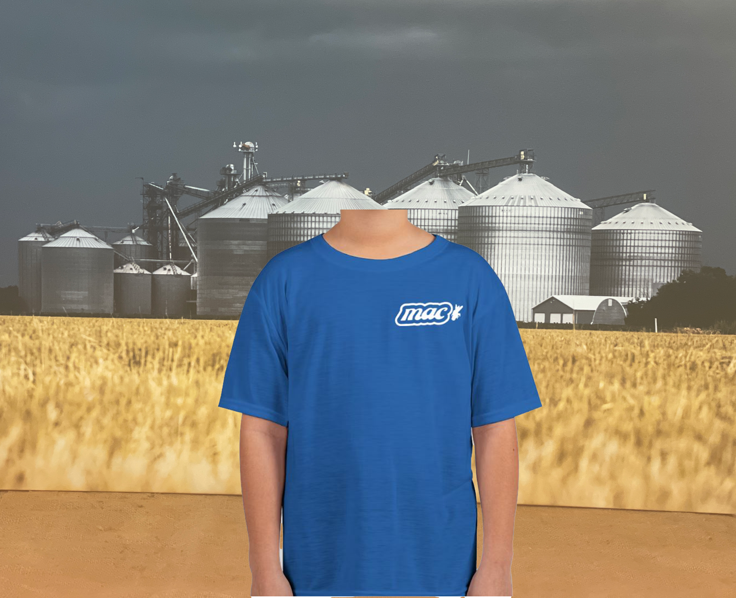 M.A.C. Support Your Local Farmers T-Shirt YOUTH