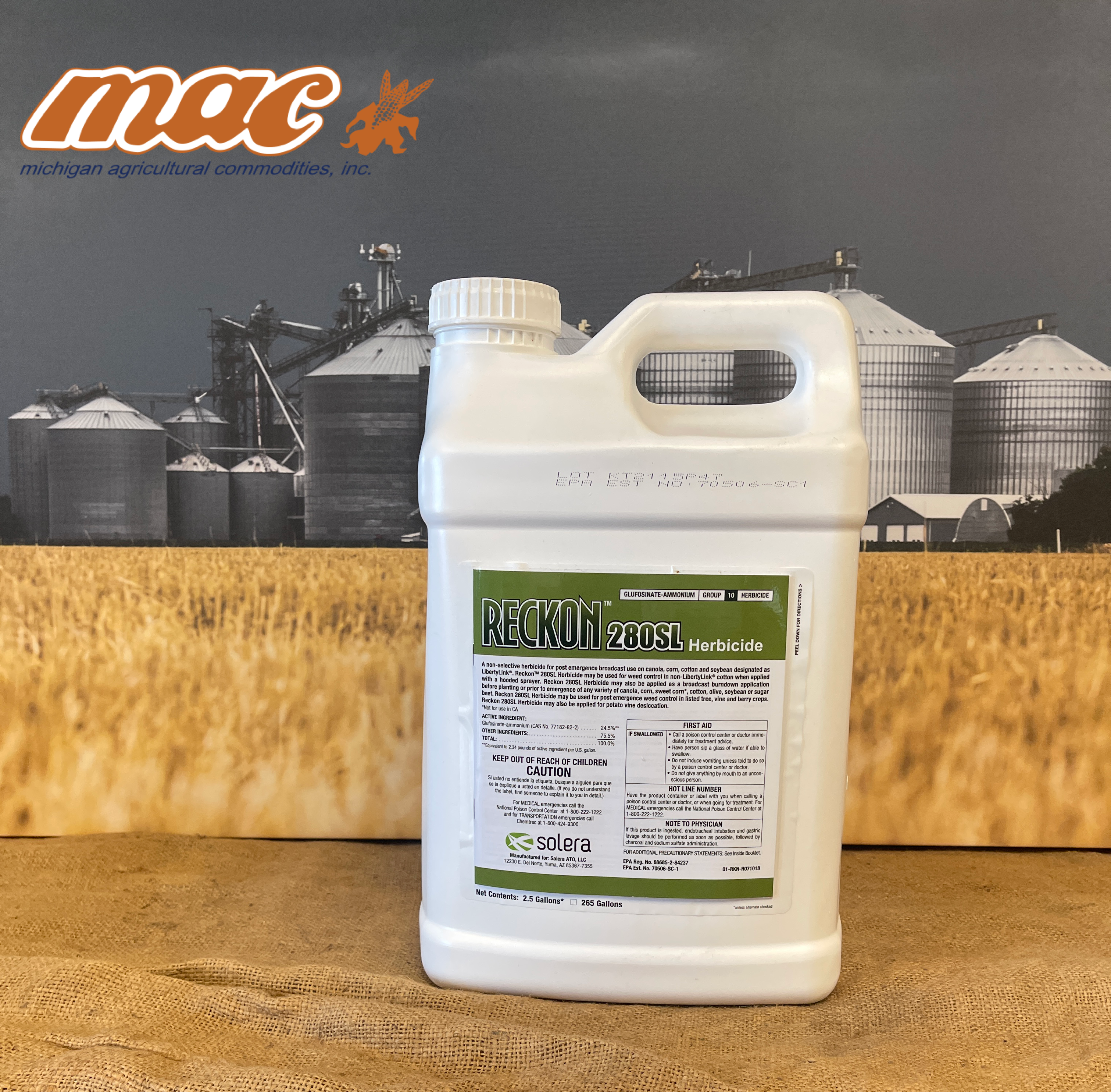 yukon herbicide rate Reckon Glufosinate 280SL herbicide – macagsupply