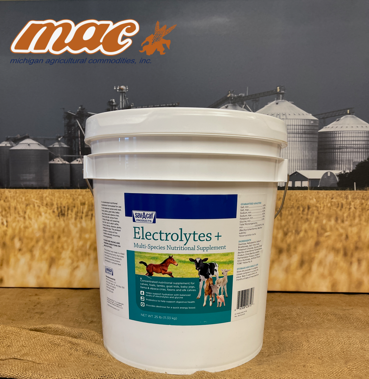 Sav-A-Caf Electrolytes Plus Concentrated Nutritional Supplement