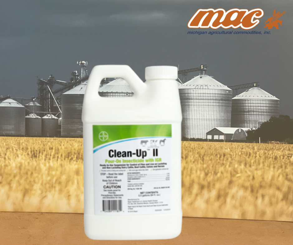 Clean-Up II Pour-On Insecticide with IGR, 0.5 Gallon
