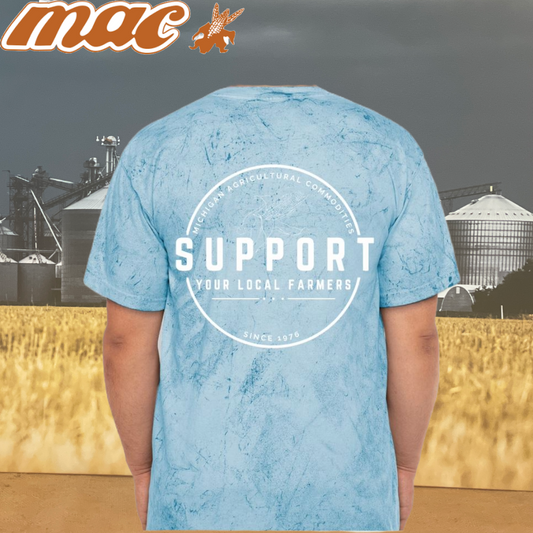 M.A.C. Support Your Local Farmers T-Shirt YOUTH