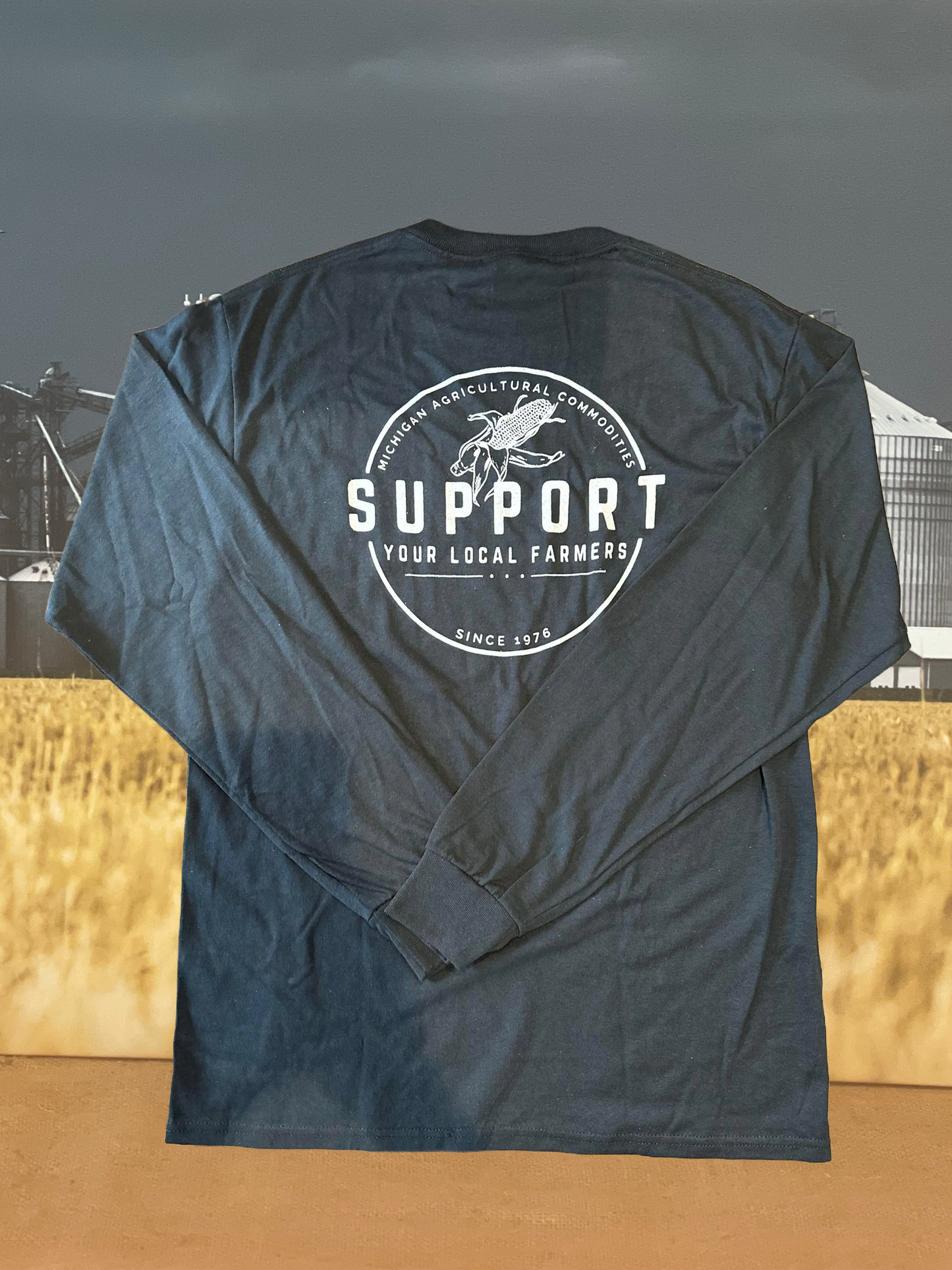 M.A.C. Support Your Local Farmers - Long Sleeve Shirt