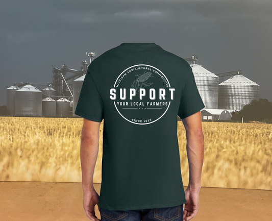 M.A.C. Support Your Local Farmers Pocket T-Shirt