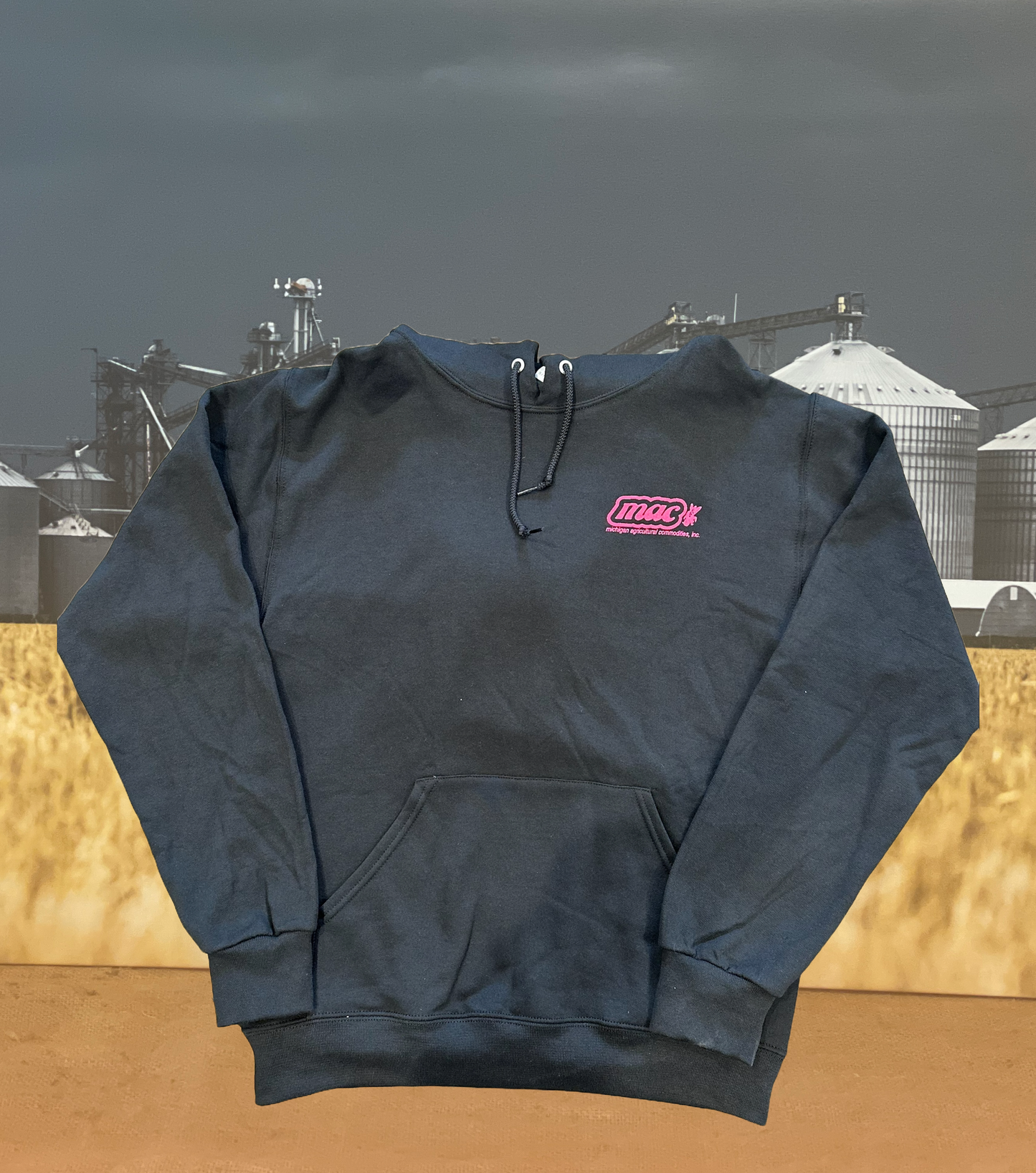 M.A.C. SUPPORT YOUR LOCAL FARMERS HOODED SWEATSHIRT
