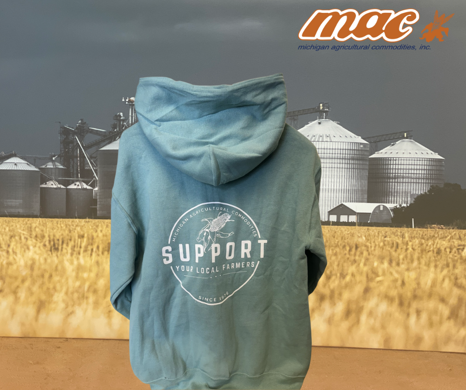 M.A.C. SUPPORT YOUR LOCAL FARMERS SWEATSHIRT