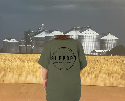 M.A.C. Support Your Local Farmers T-Shirt TODDLER