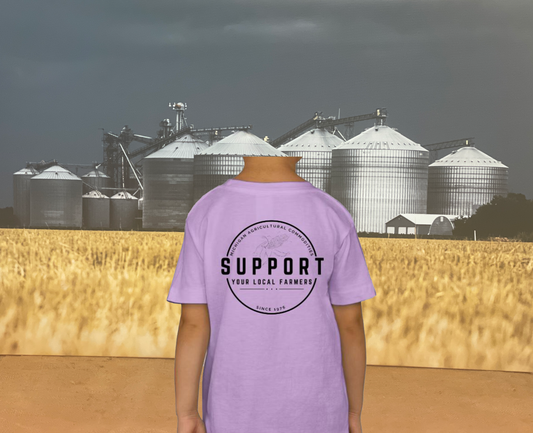 M.A.C. Support Your Local Farmers T-Shirt TODDLER